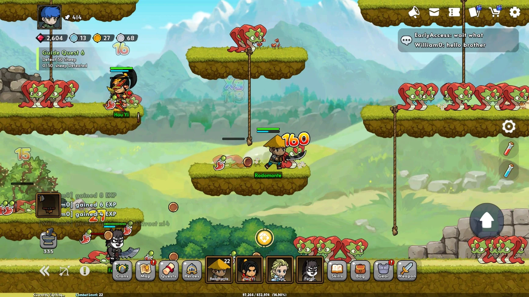 Auto Battles World: Idle RPG screenshot