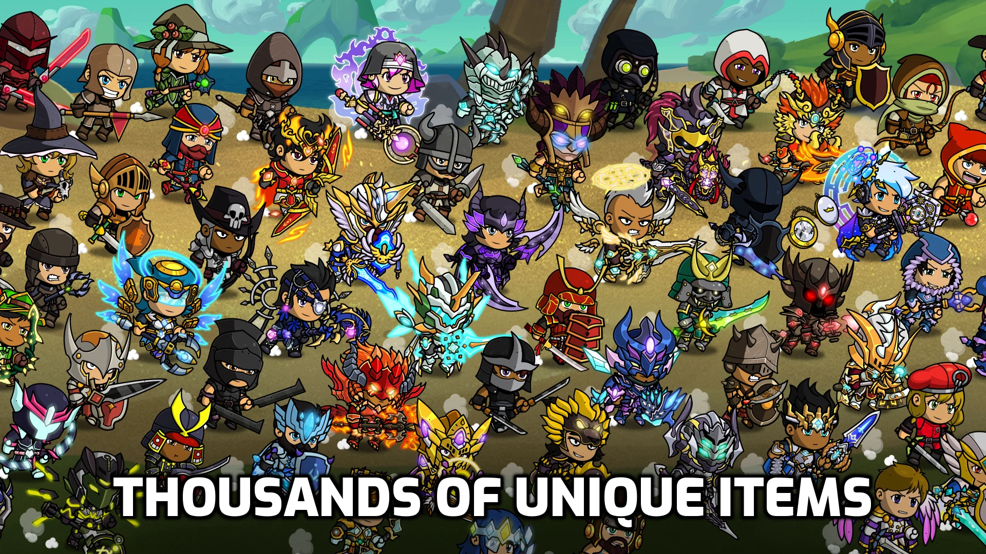 Auto Battles World: Idle RPG screenshot